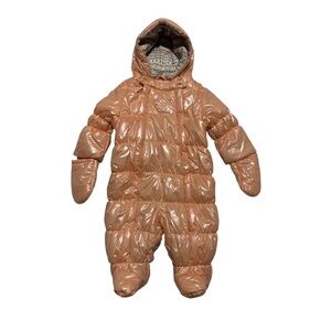 Mexx Kids Puffer Snowsuit - Shiny Tan